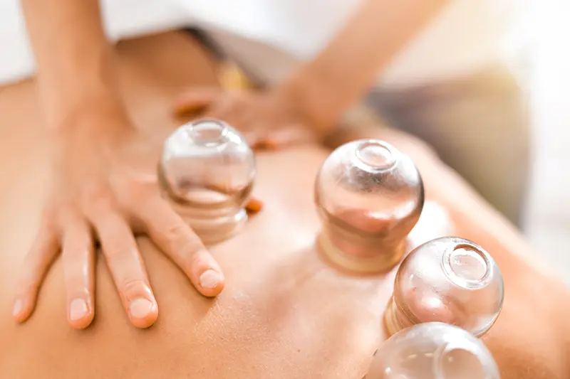 cupping massage blue lavender spa